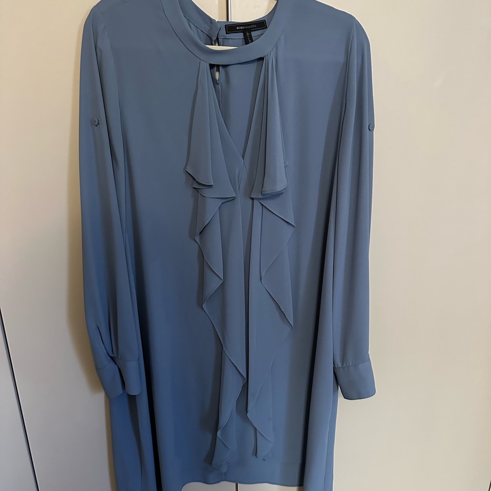 BCBGMaxAzria Blue Dress